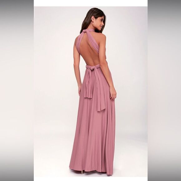 Lulu’s Tricks of the Trade Mauve Maxi Dress - Picture 5 of 16